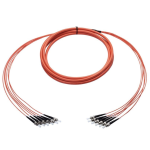 [TCM-BSTST6M1-05] Tconnect Plenum Breakout 6 Fiber ST-ST Multimode 62.5/125µm (OM1) 5m